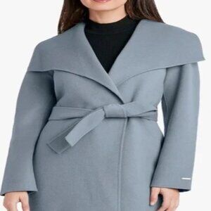 Gorgeous Tahari Wool Blend Blue Coat | Size Large